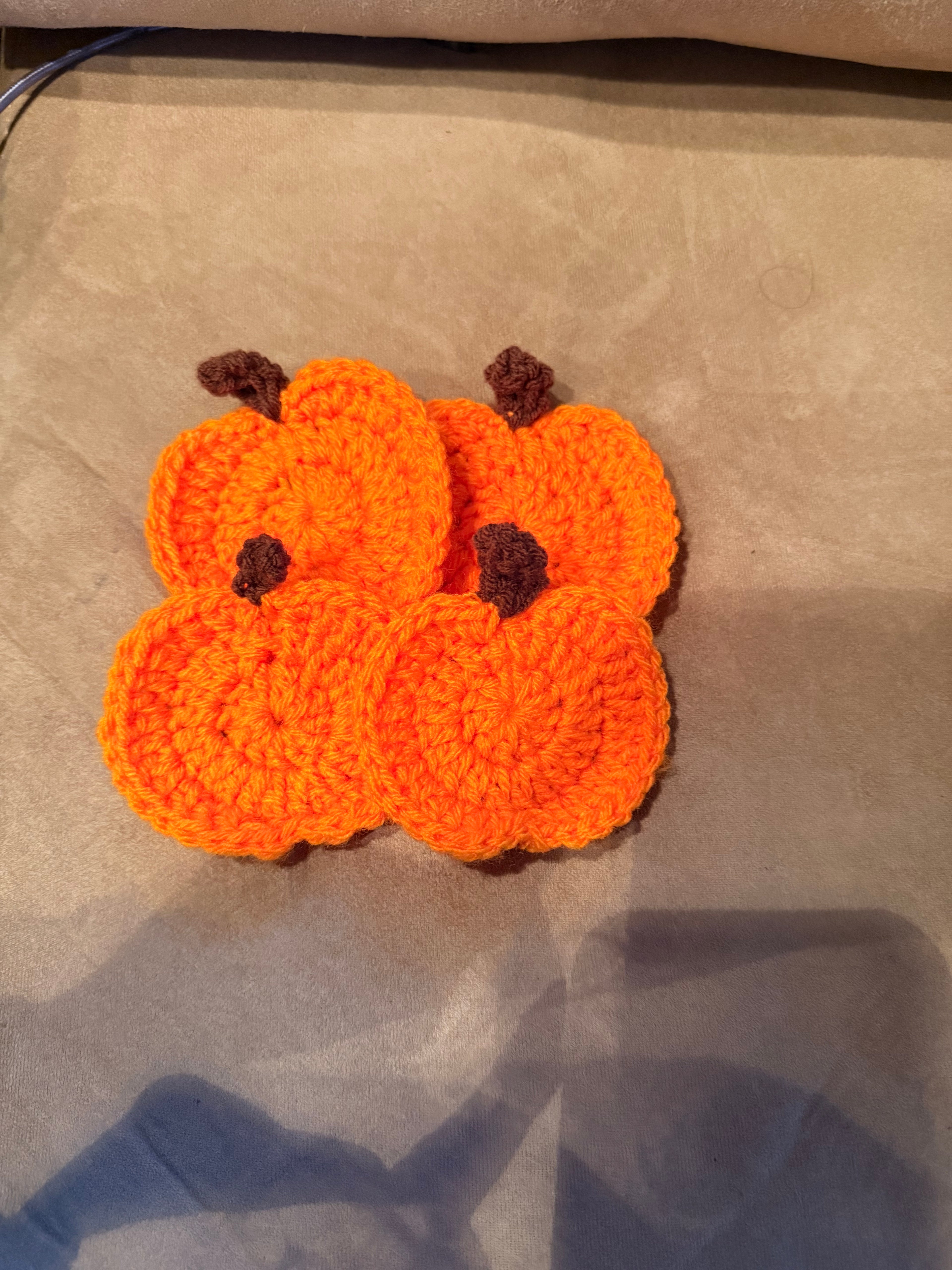 pumpkin coaster set (4)